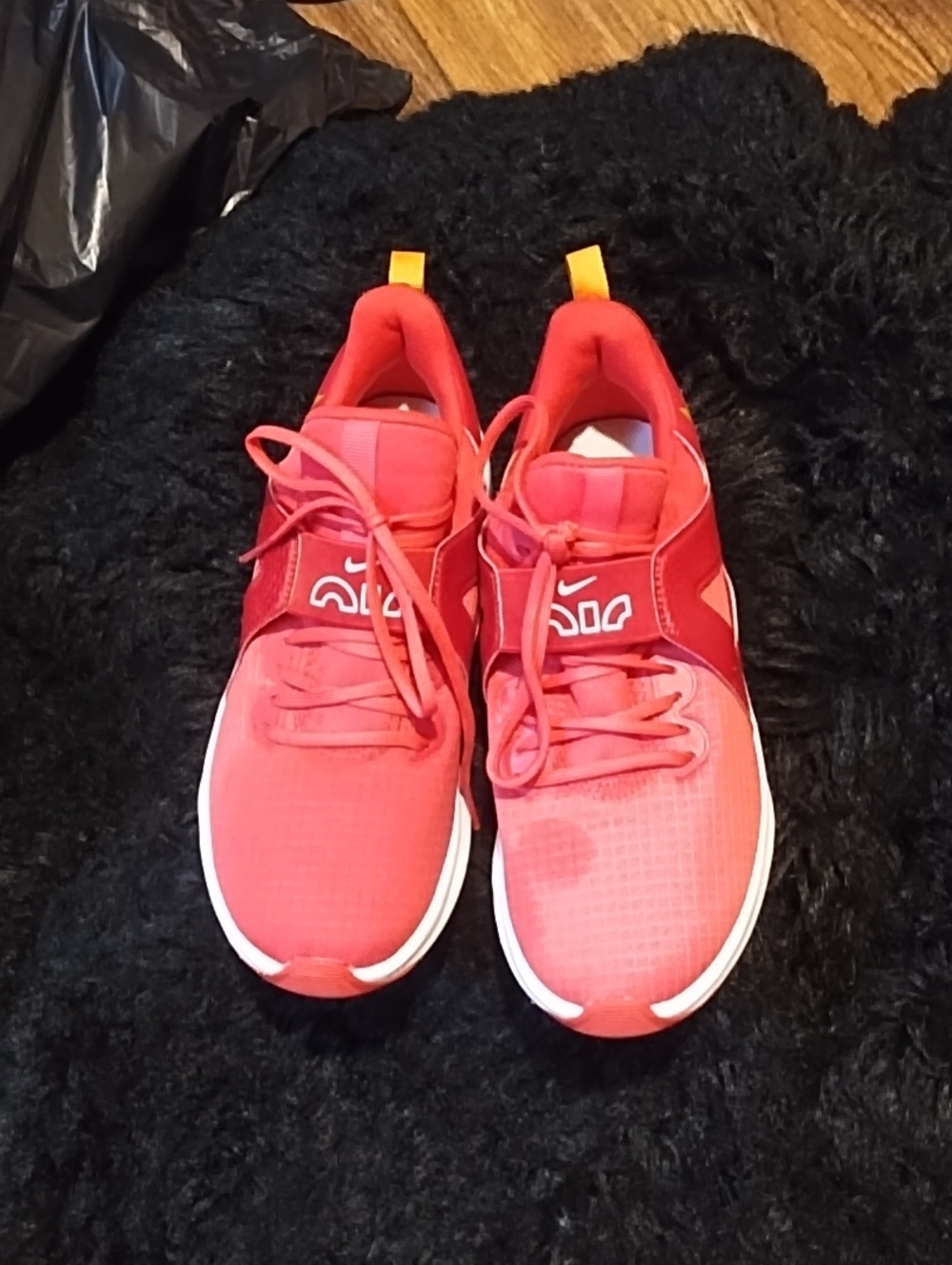 Women's Nike Air Max Red Athletic Sneakers VGC Size 7.